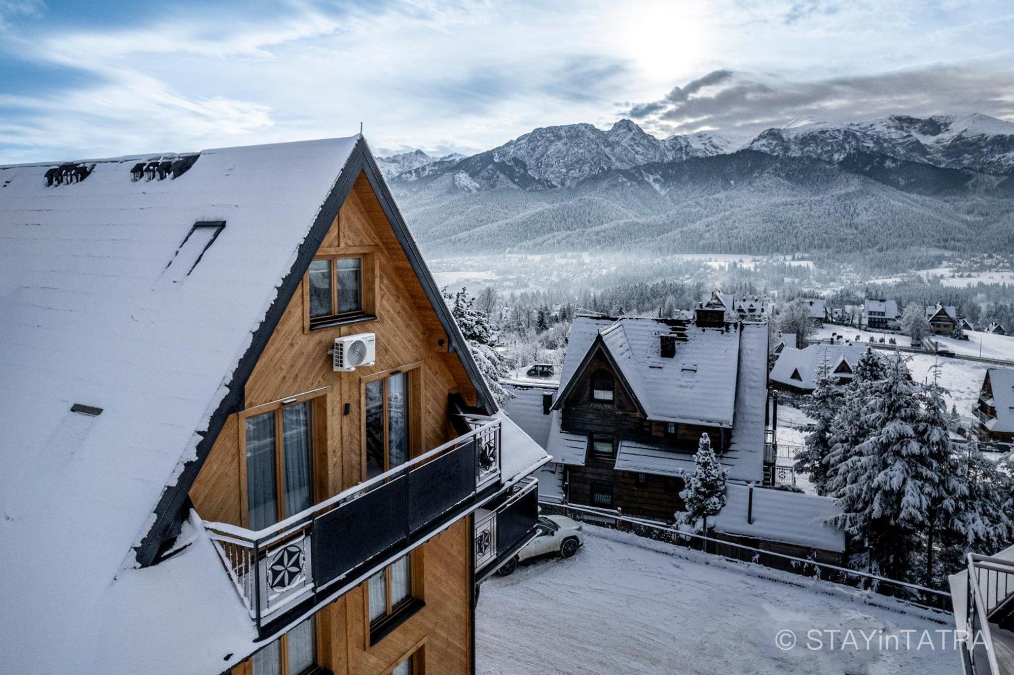 Widokowka Sauna Widok Na Panorame Tatr *